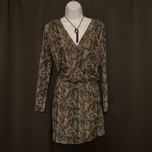 Veronica M Snakeprint Dress